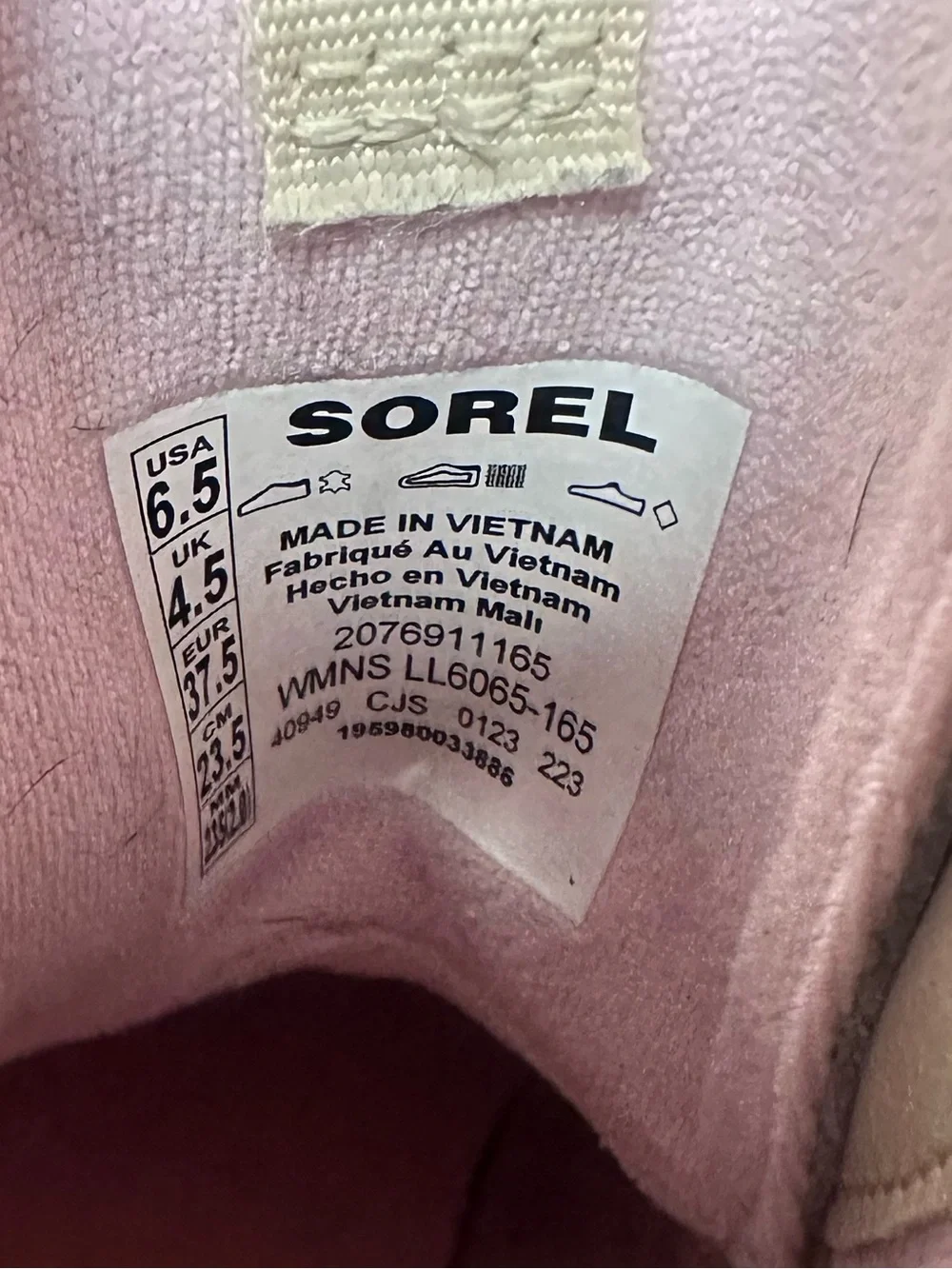 Sorel Caribou X waterproof pink boots women’s 6.5